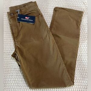 Vineyard Vines girls khaki pants size 16 NWT